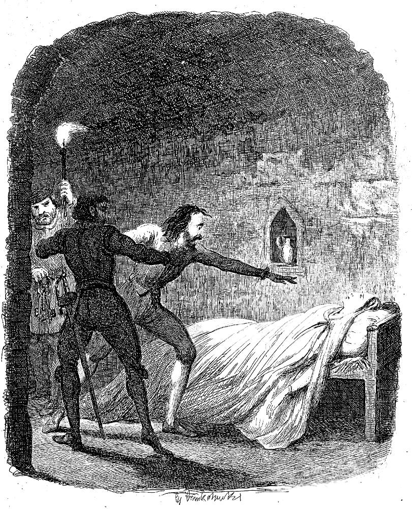George Cruikshank&rsquo;s historical illustration of Guy Fawkes — referenced in Eliot&rsquo;s epigraph &ldquo;A penny for the Old Guy&rdquo;